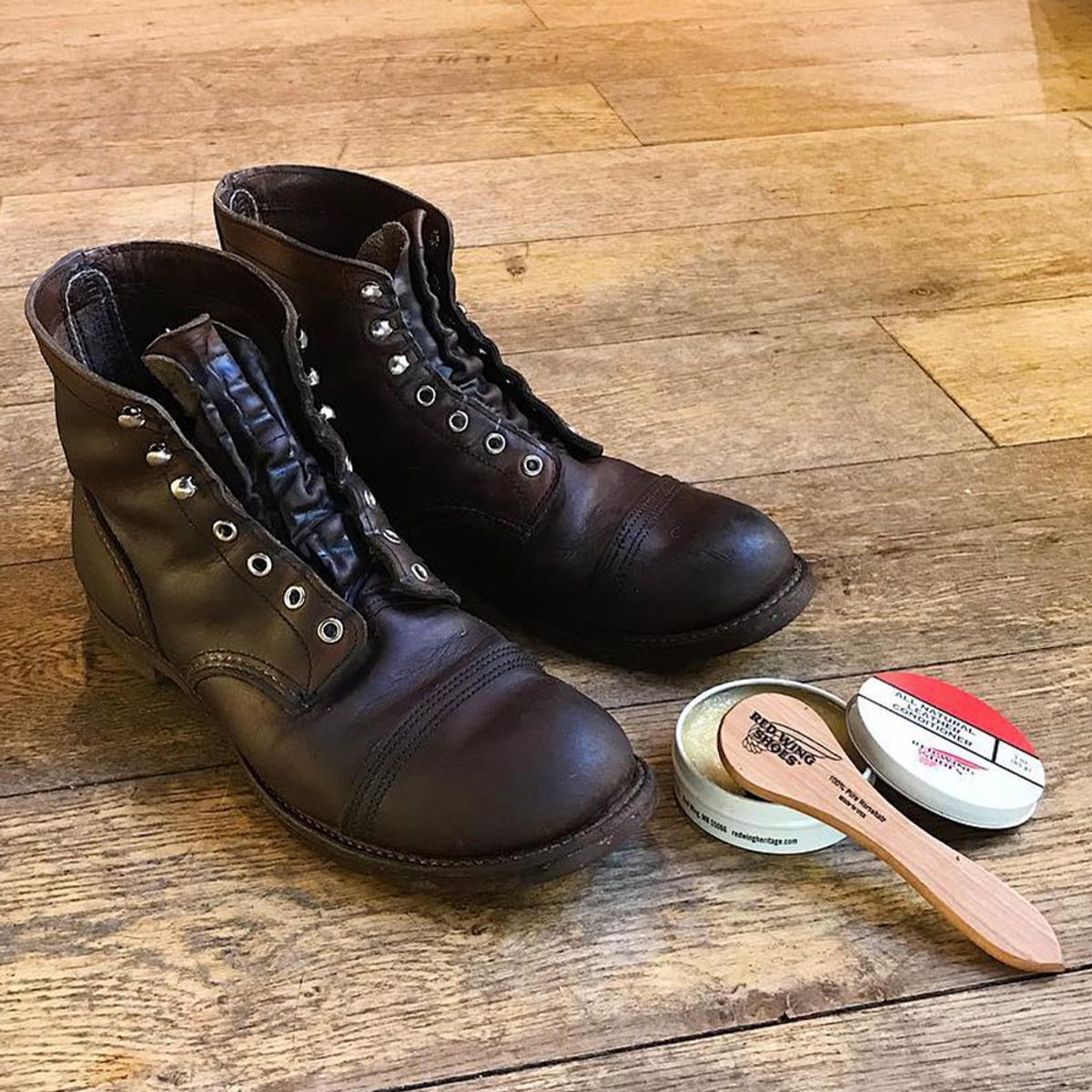 레드윙(REDWING) 핸드용 말털 브러쉬 97114