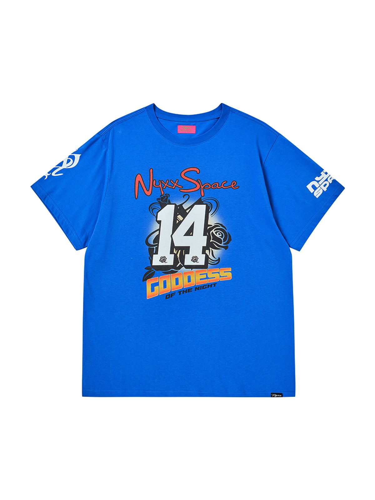 엔와이엑스엑스(NYXX) NIGHT FOG ROSE TEE BLUE