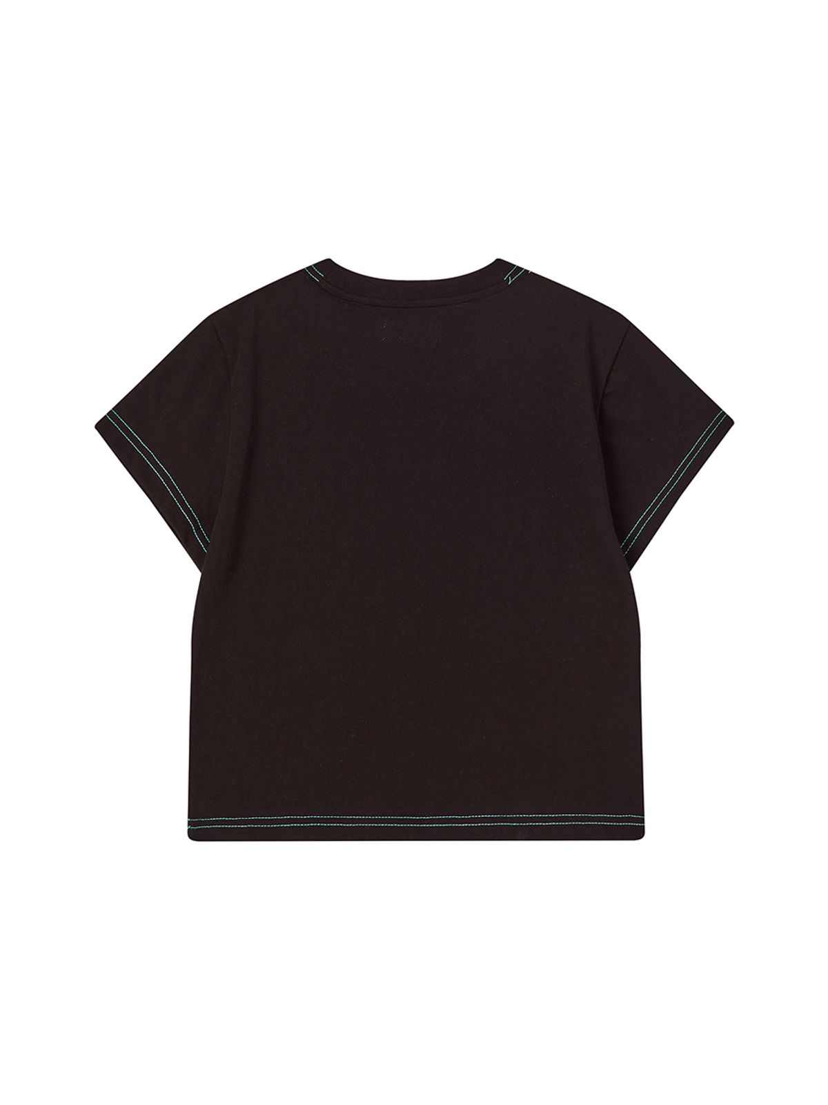 엔와이엑스엑스(NYXX) SLANT BIG LOGO TEE BLACK