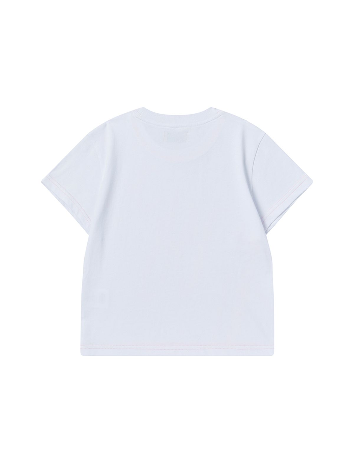 엔와이엑스엑스(NYXX) SLANT BIG LOGO TEE WHITE