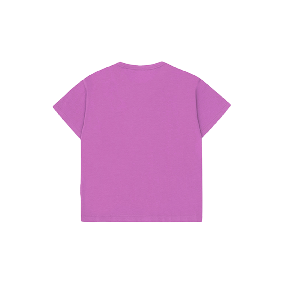 라메종드도도(LA MAISON DE DODO) Basic Dodo Short Sleeve T-Shirt with Bike Riding Bunnies (Super Pink)_반팔티