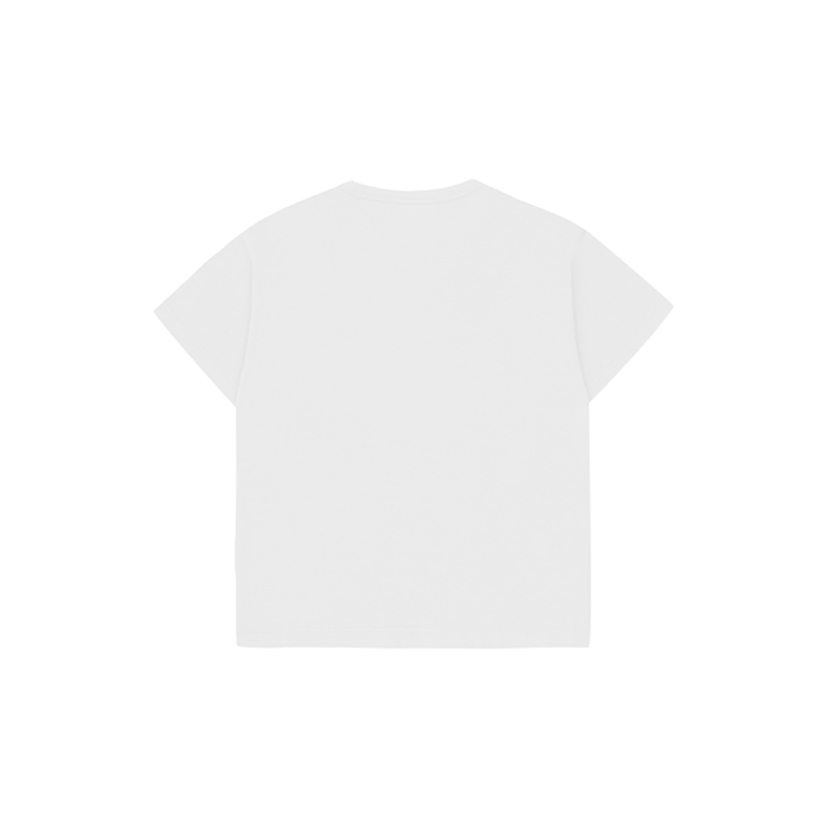 라메종드도도(LA MAISON DE DODO) Basic Dodo Short Sleeve T-Shirt with Bouquet Tiger (White)_반팔티