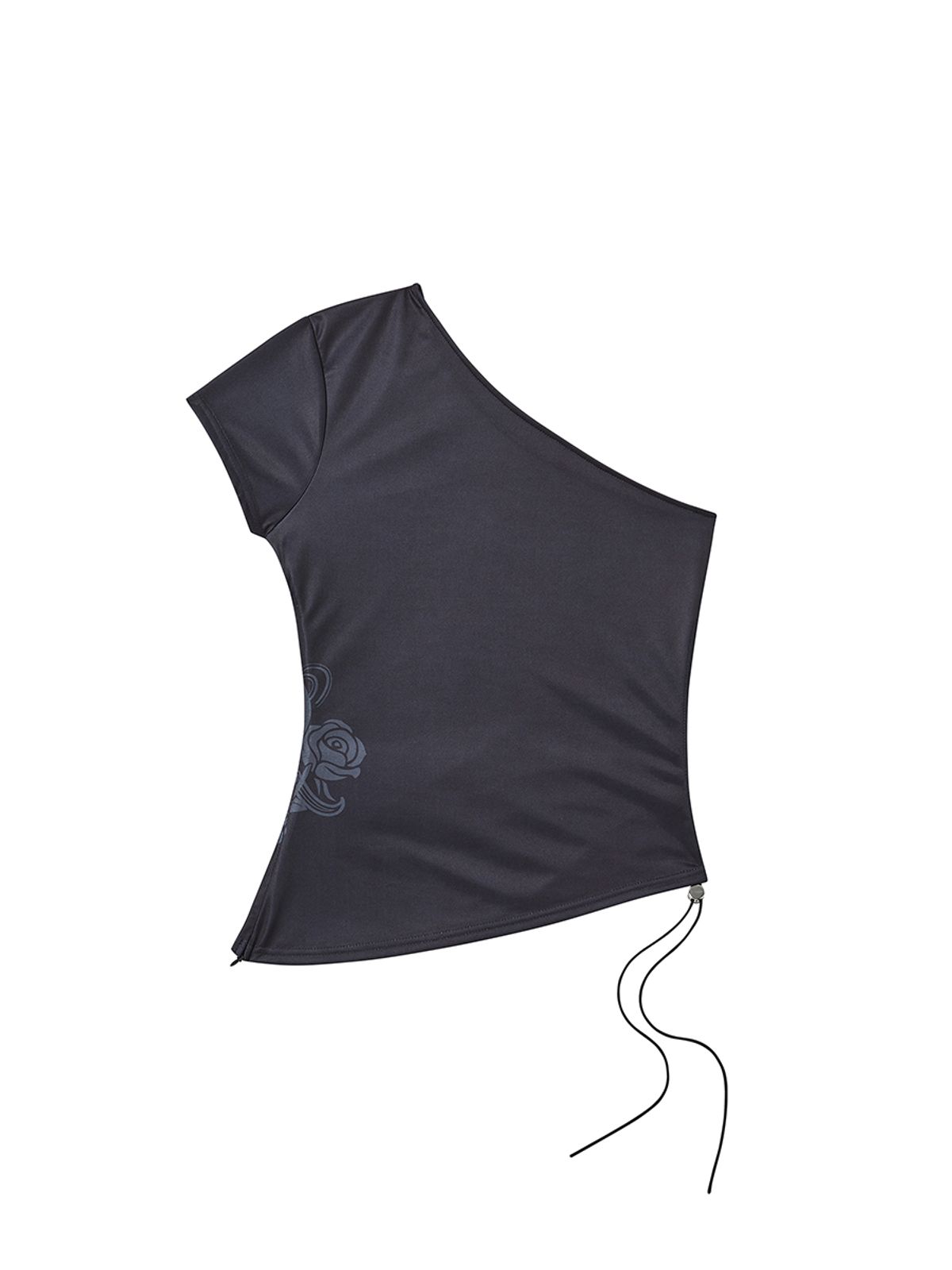 엔와이엑스엑스(NYXX) BURST IN TO ROSE ONE SHOULDER TOP BLACK