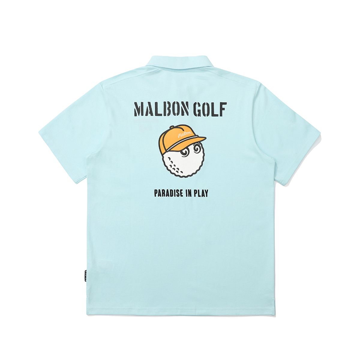 말본 골프(MALBON GOLF) 더블 사이드 버킷 카라 티셔츠 MINT (MAN)
