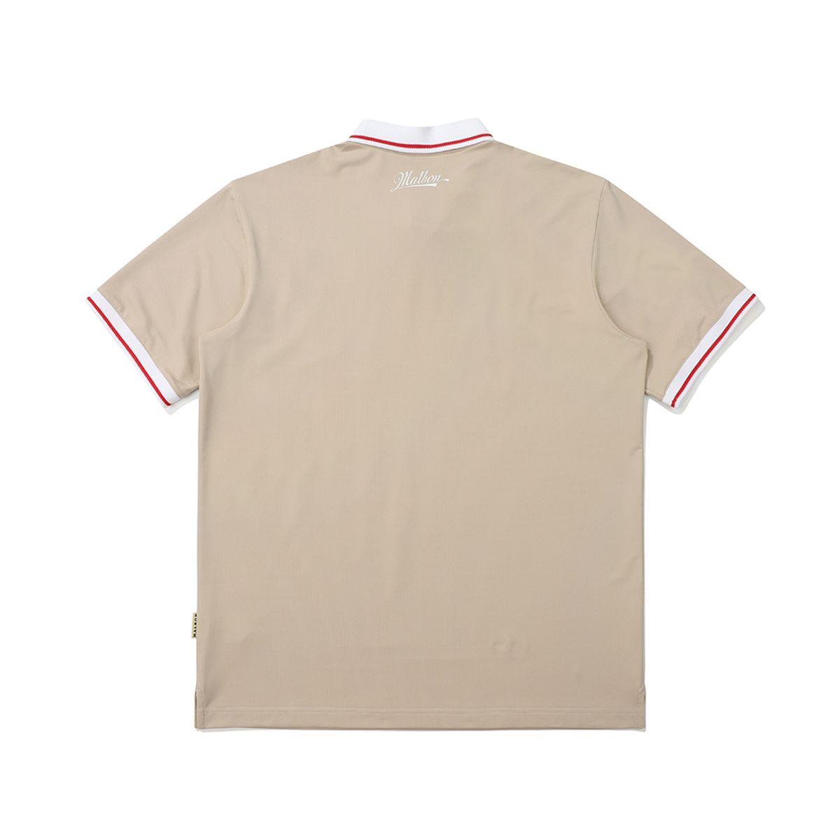 말본 골프(MALBON GOLF) 말본 챔피언쉽 폴로 티셔츠 BEIGE (MAN)