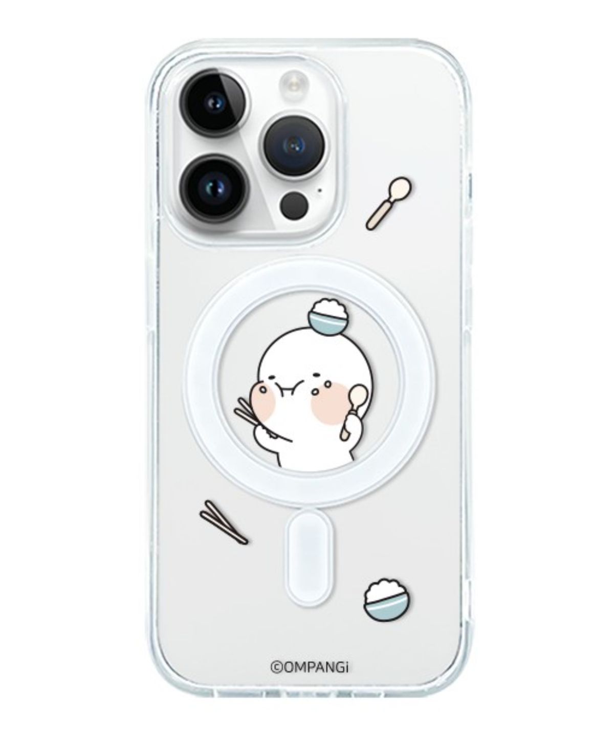 케이스픽스(CASEFIX) 옴팡이 럽팡 맥세이프 젤하드 디자인 케이스 삼성 갤럭시 시리즈