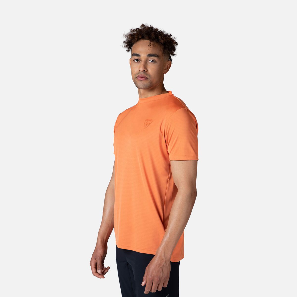로시뇰(ROSSIGNOL) ACTIVE TEE CLEMENTINE ORANGE