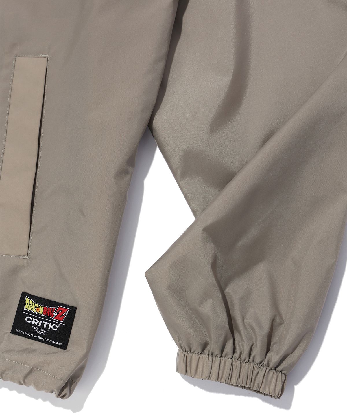 크리틱(CRITIC) CRITIC X DRAGON BALL Z MAJIN BUU COACHJACKET BEIGE