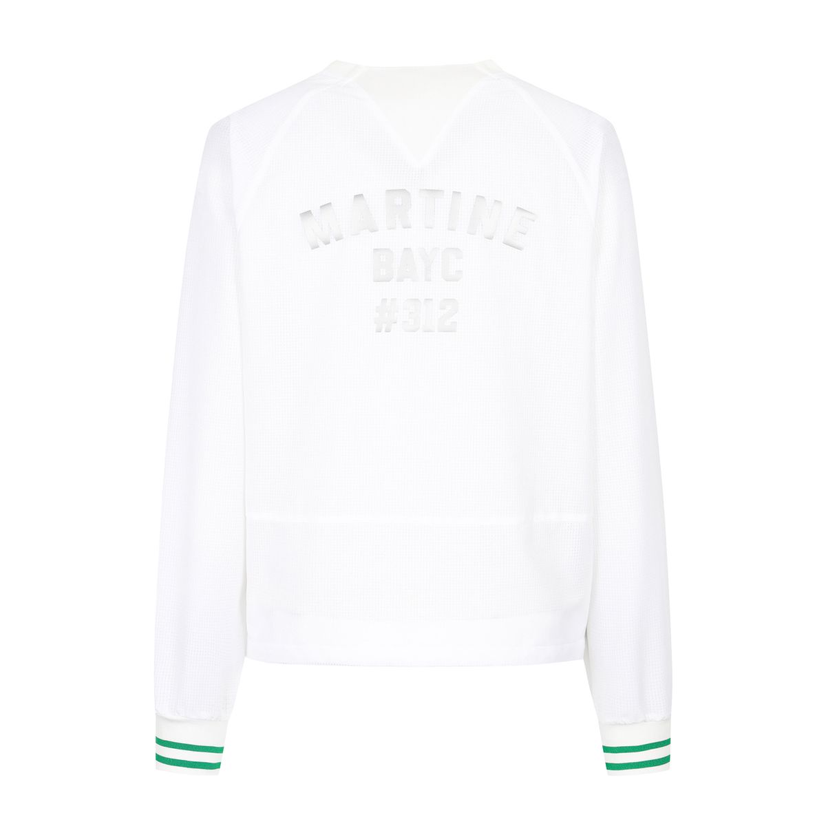 마틴골프(MARTINE GOLF) Stretch Round Neck Anorak_White