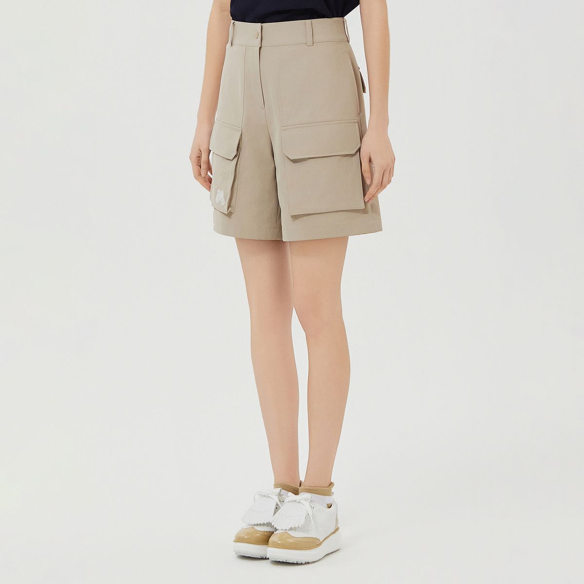 마틴골프(MARTINE GOLF) Big Pocket Half Pants_Beige