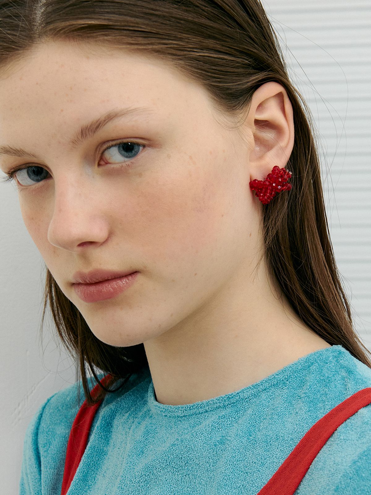 빈티지헐리우드(VINTAGE HOLLYWOOD) Petal Ribbon Earrings_VH2435EA006M