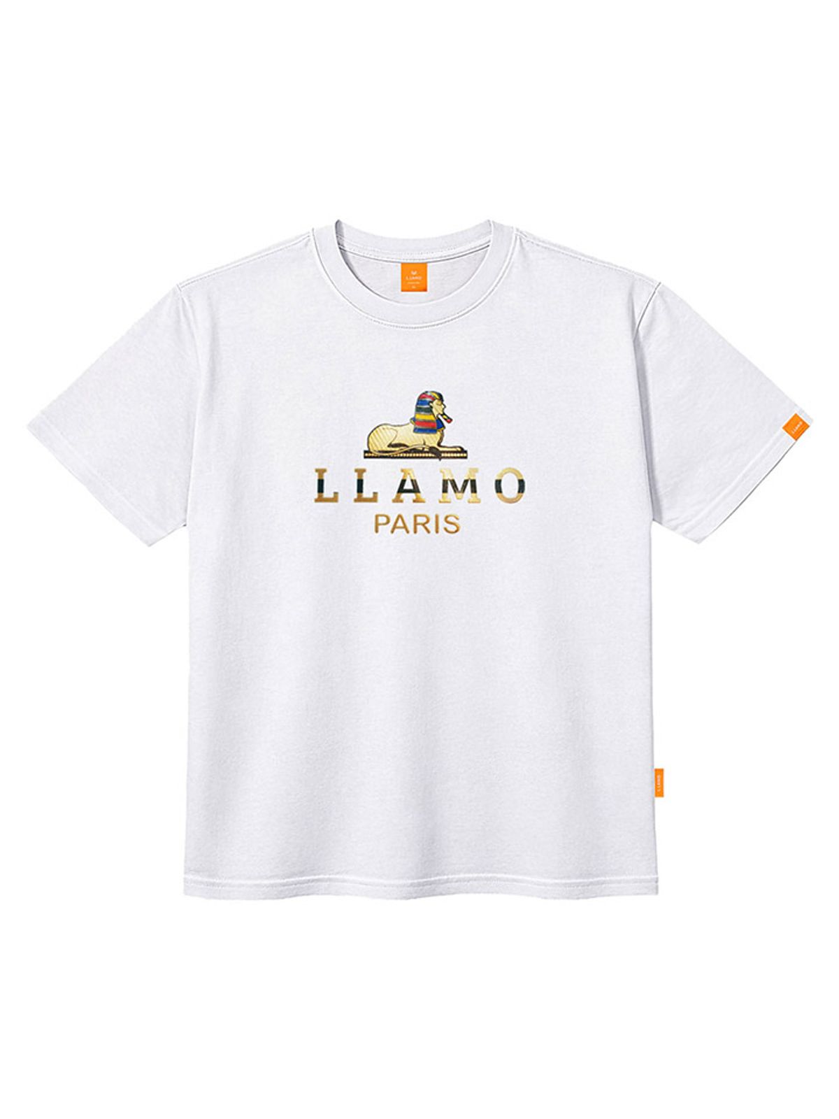 엘라모(LLAMO) 스핑크스 반팔티셔츠 남녀공용 빅사이즈 S~4XL