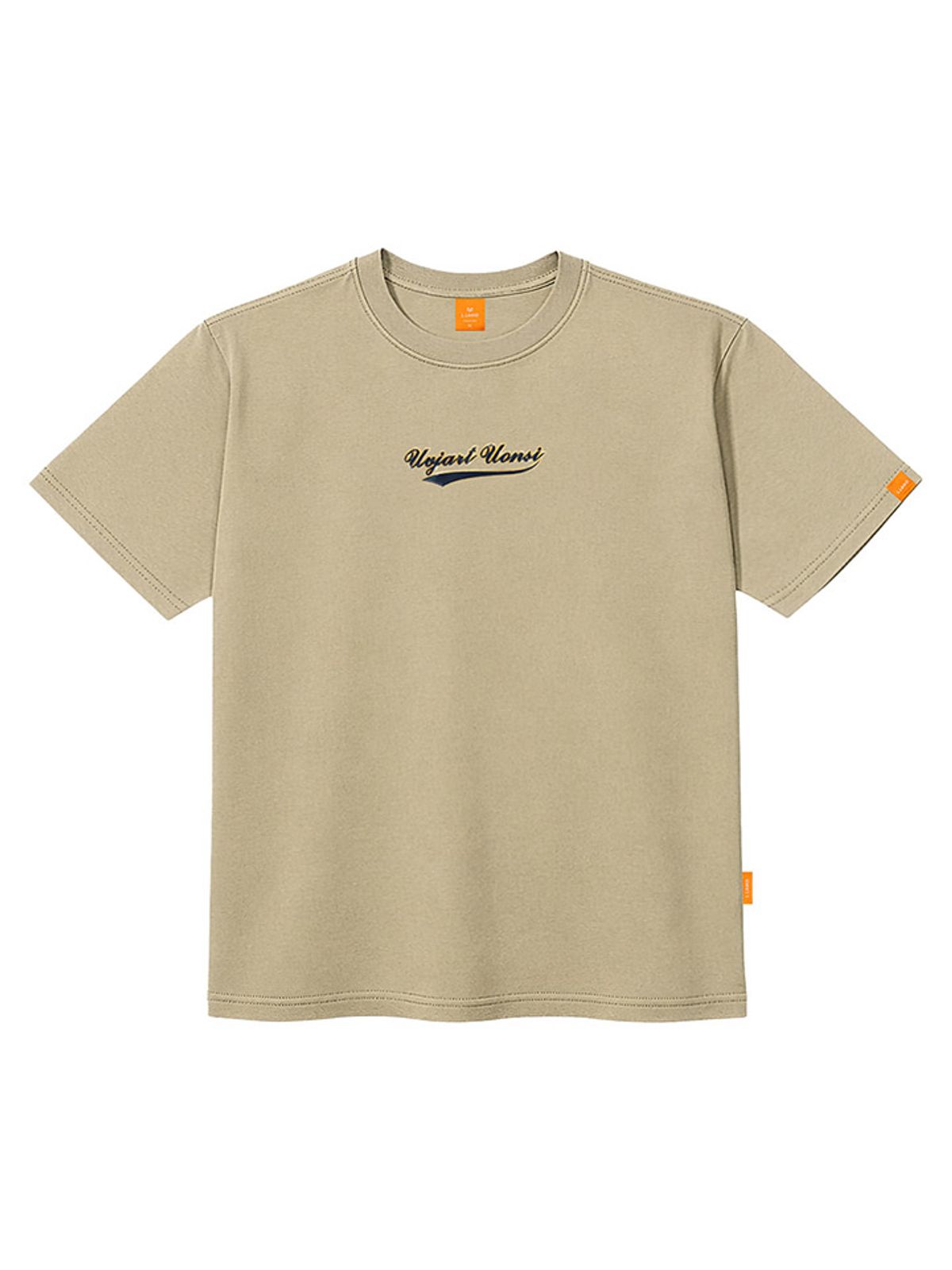 엘라모(LLAMO) 골드베이스 반팔티셔츠 남녀공용 빅사이즈 S~4XL