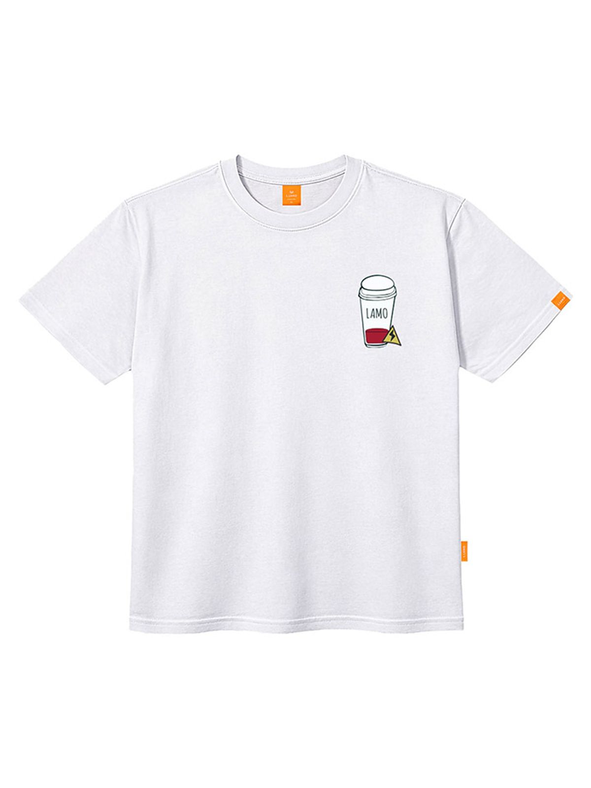 엘라모(LLAMO) 로우배터리 반팔티셔츠 남녀공용 빅사이즈 S~4XL