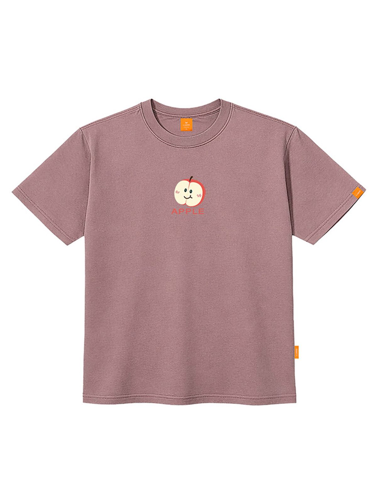 엘라모(LLAMO) 애플 반팔티셔츠 남녀공용 빅사이즈 S~4XL