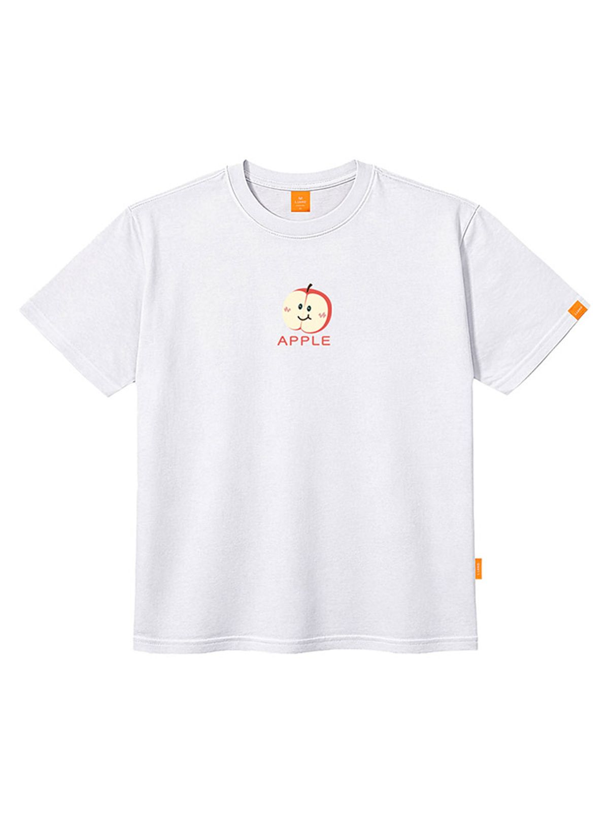 엘라모(LLAMO) 애플 반팔티셔츠 남녀공용 빅사이즈 S~4XL