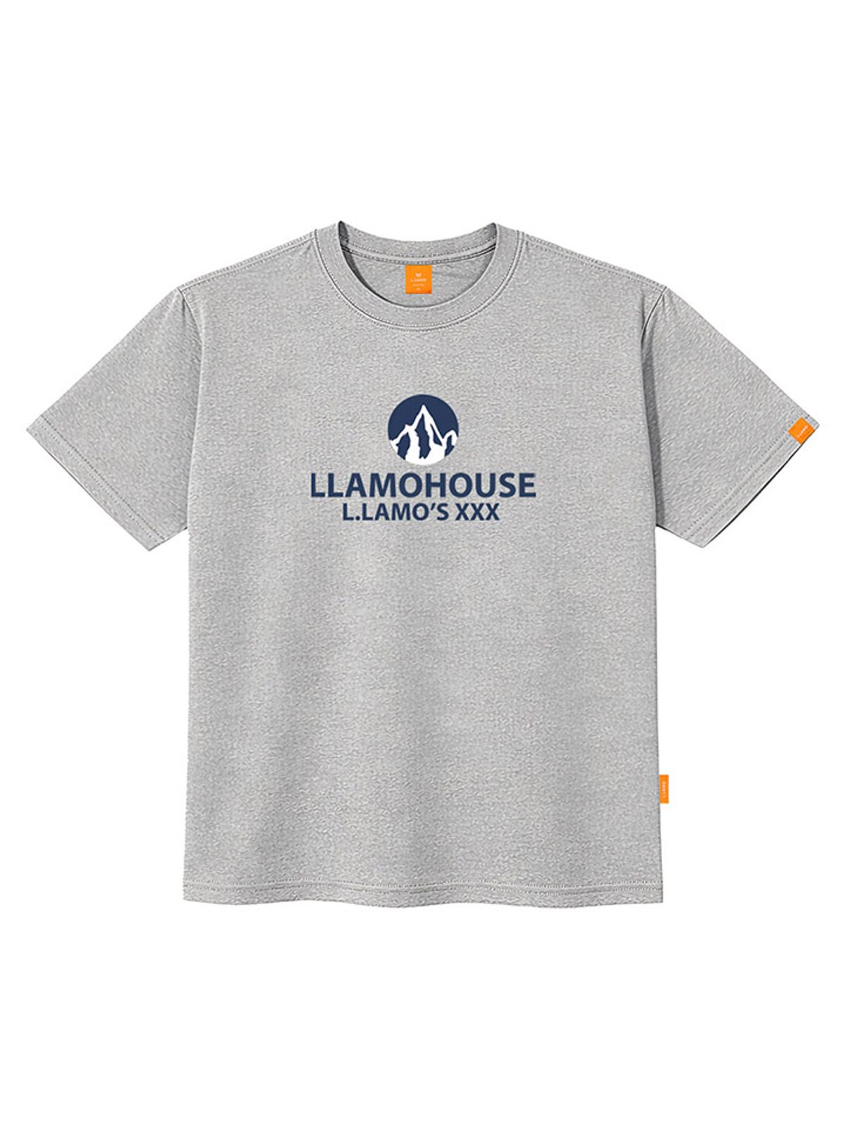 엘라모(LLAMO) 엘라모하우스 반팔티셔츠 남녀공용 빅사이즈 S~4XL