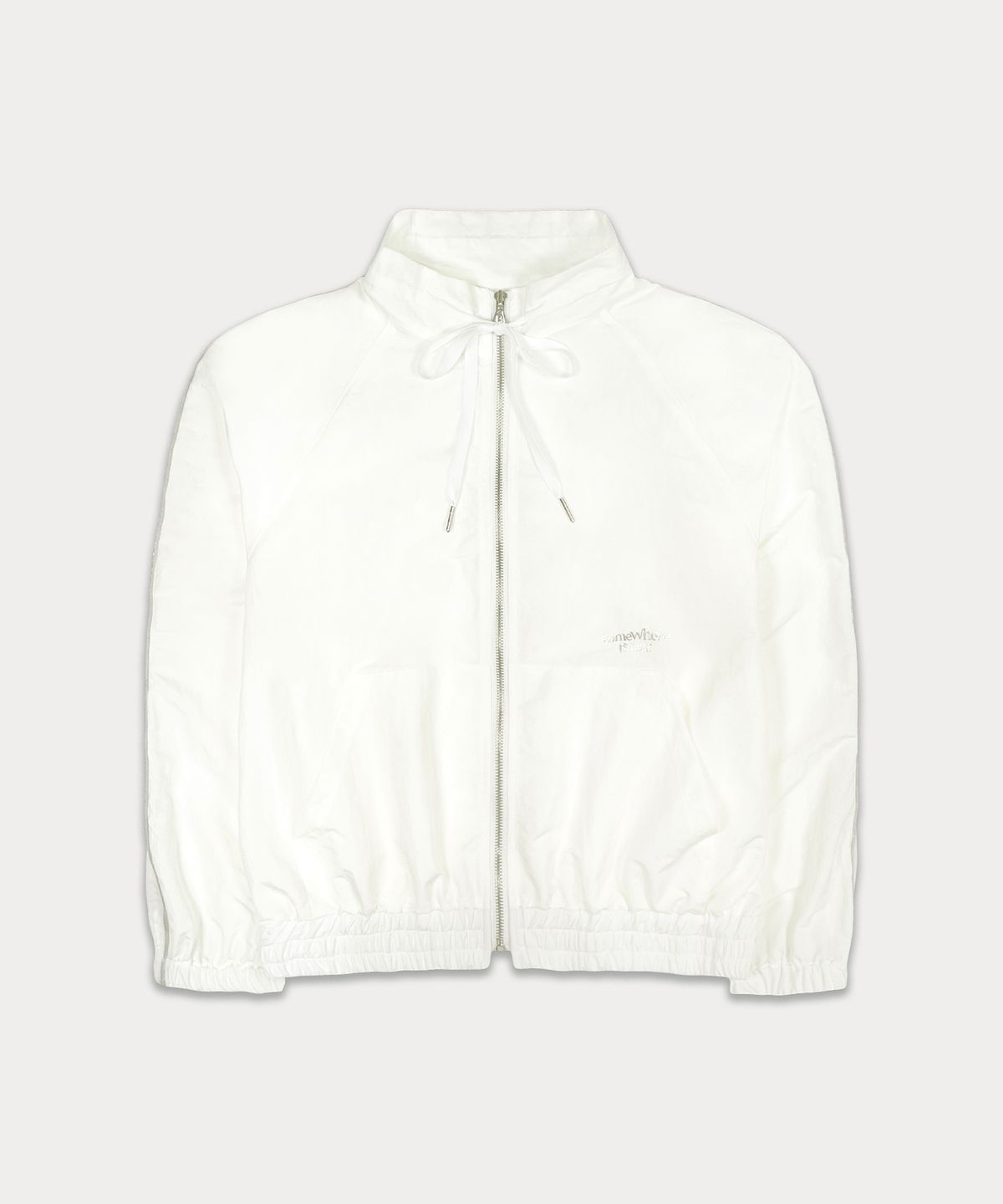 썸웨어버터(SOMEWHEREBUTTER) Line Windbreaker - Ivory