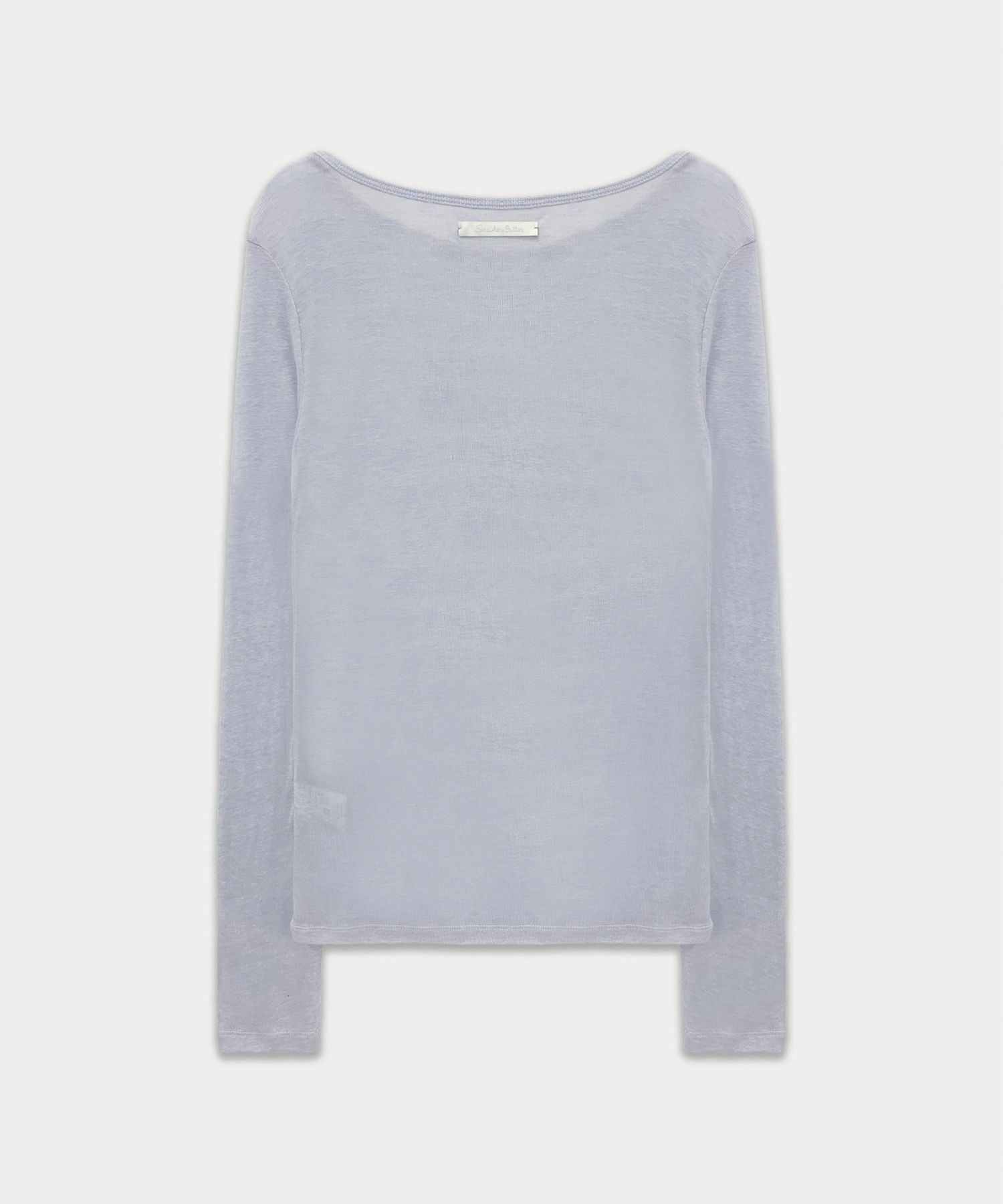 ☆送料・関税込☆SOMEWHERE BUTTER★See-through long top★ MUSINSA | SOMEWHEREBUTTER See-Through Long Top - Light Blue