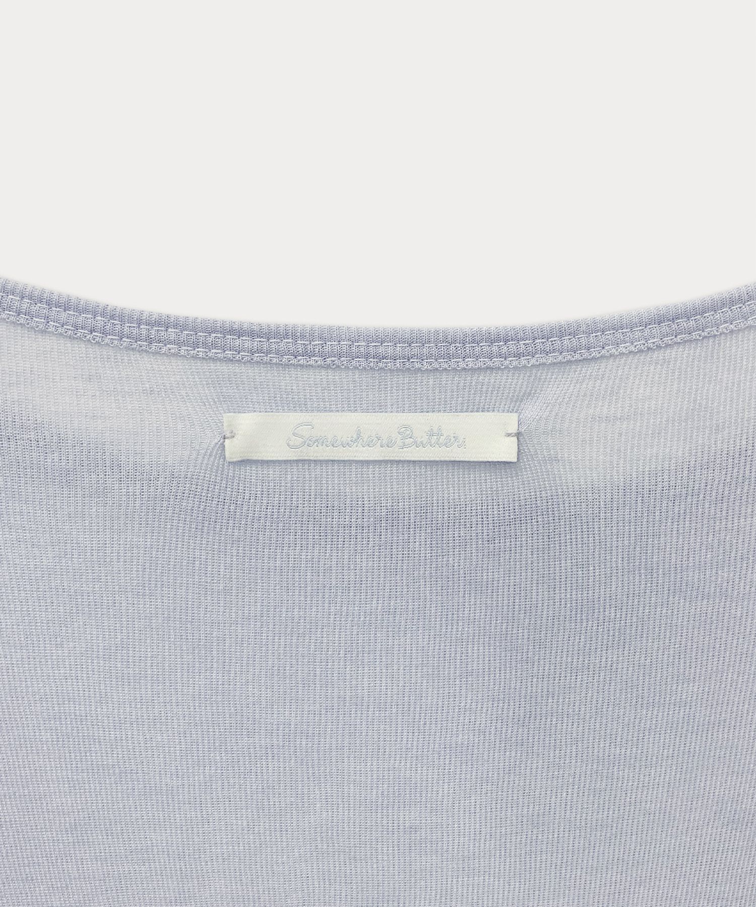 ☆送料・関税込☆SOMEWHERE BUTTER★See-through long top★ Daily See-through long top（カットソー/Tシャツ）｜SOMEWHERE