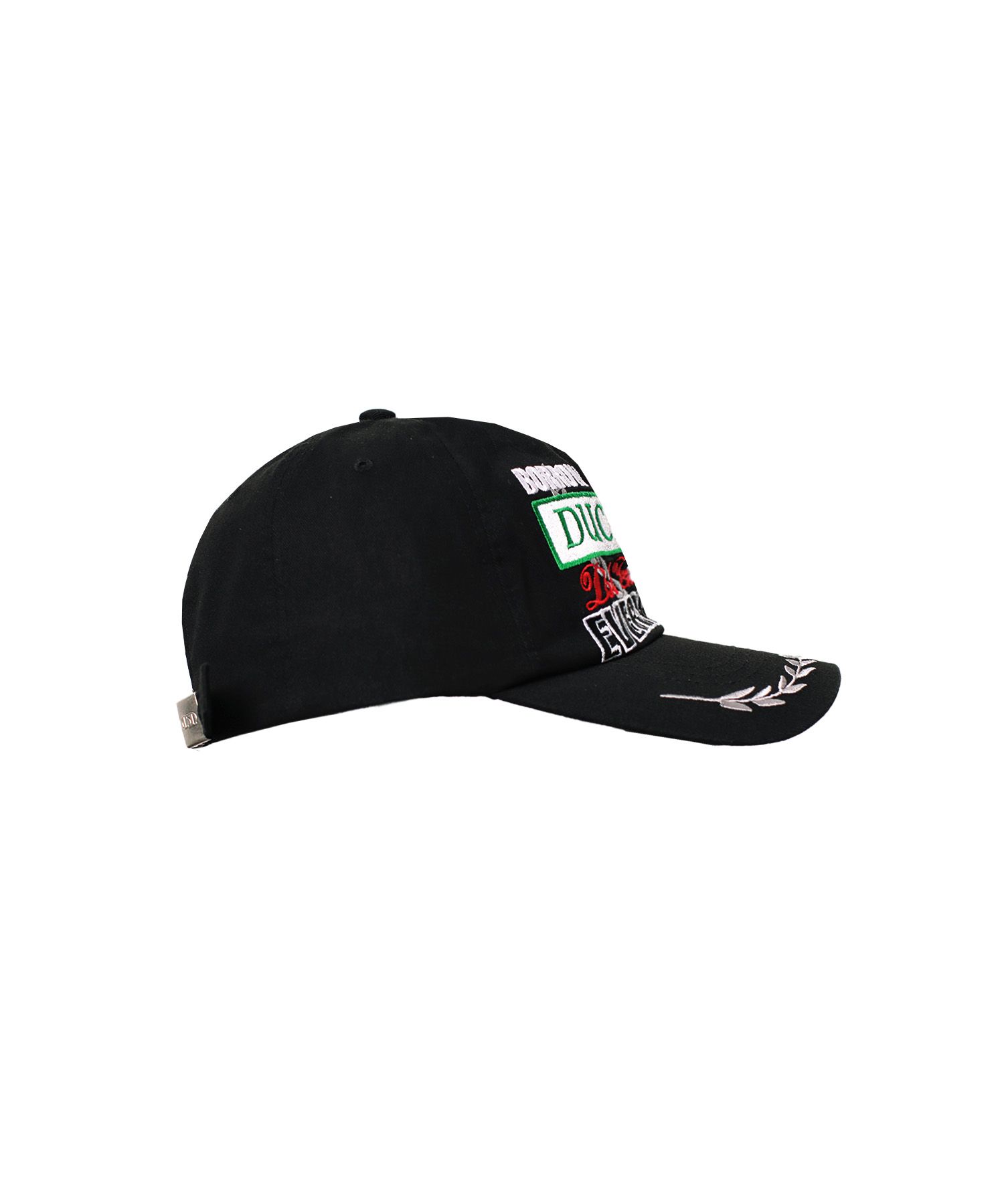 【 DUCKDIVE 】Laurel Wreath Graphic Cap (denim) unisex MUSINSA | DUCKDIVE laurel graphic cap black