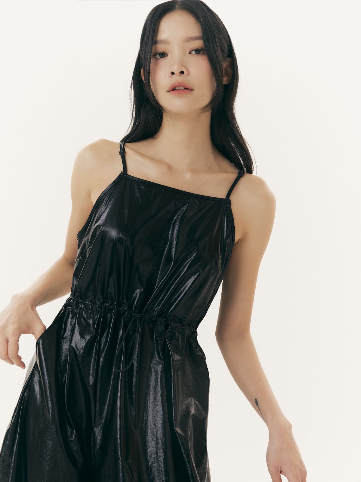 유가당(YUGADANG) Slip balloon dress_enamel