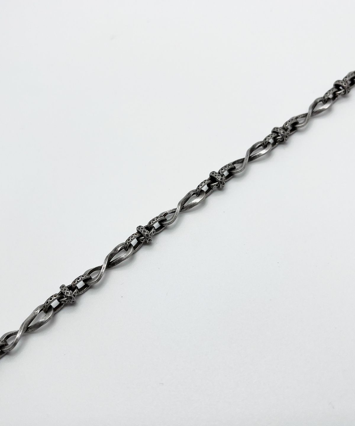 섹스토(SEXTO) [팔찌][써지컬스틸]831 Chain Bracelet Vintage Silver