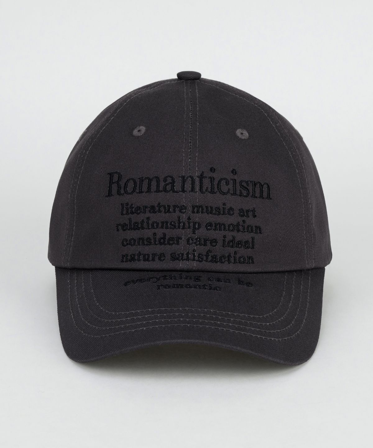 속담(SOKDAM) 낭만주의(romanticism) 볼캡 차콜