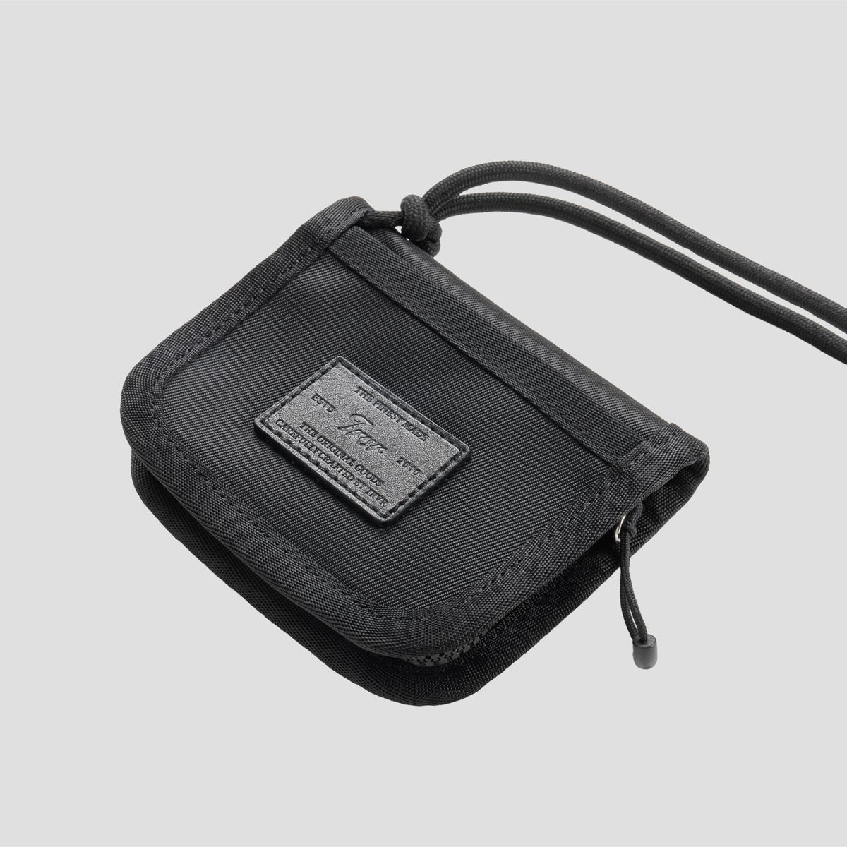 티알브이알(TRVR) Staple Card&Coin Wallet Black