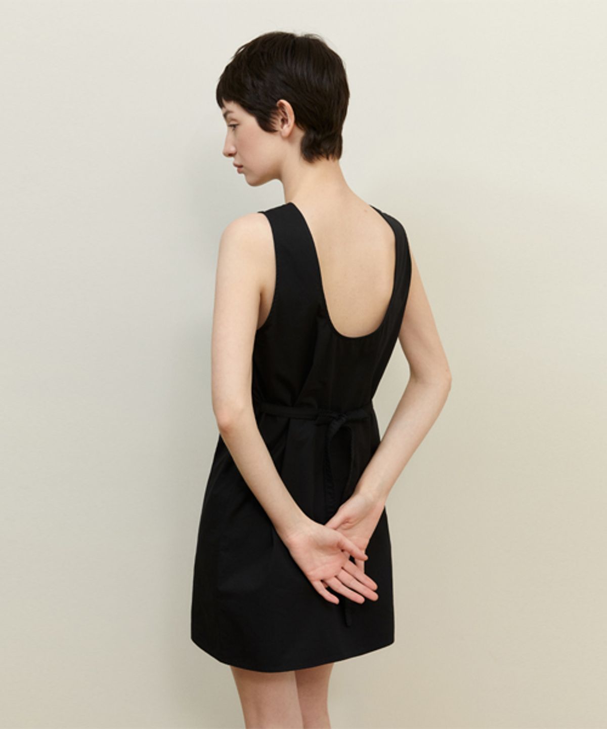 레이디 볼륨(LADY VOLUME) TORCHON LACE DRESS_BLACK