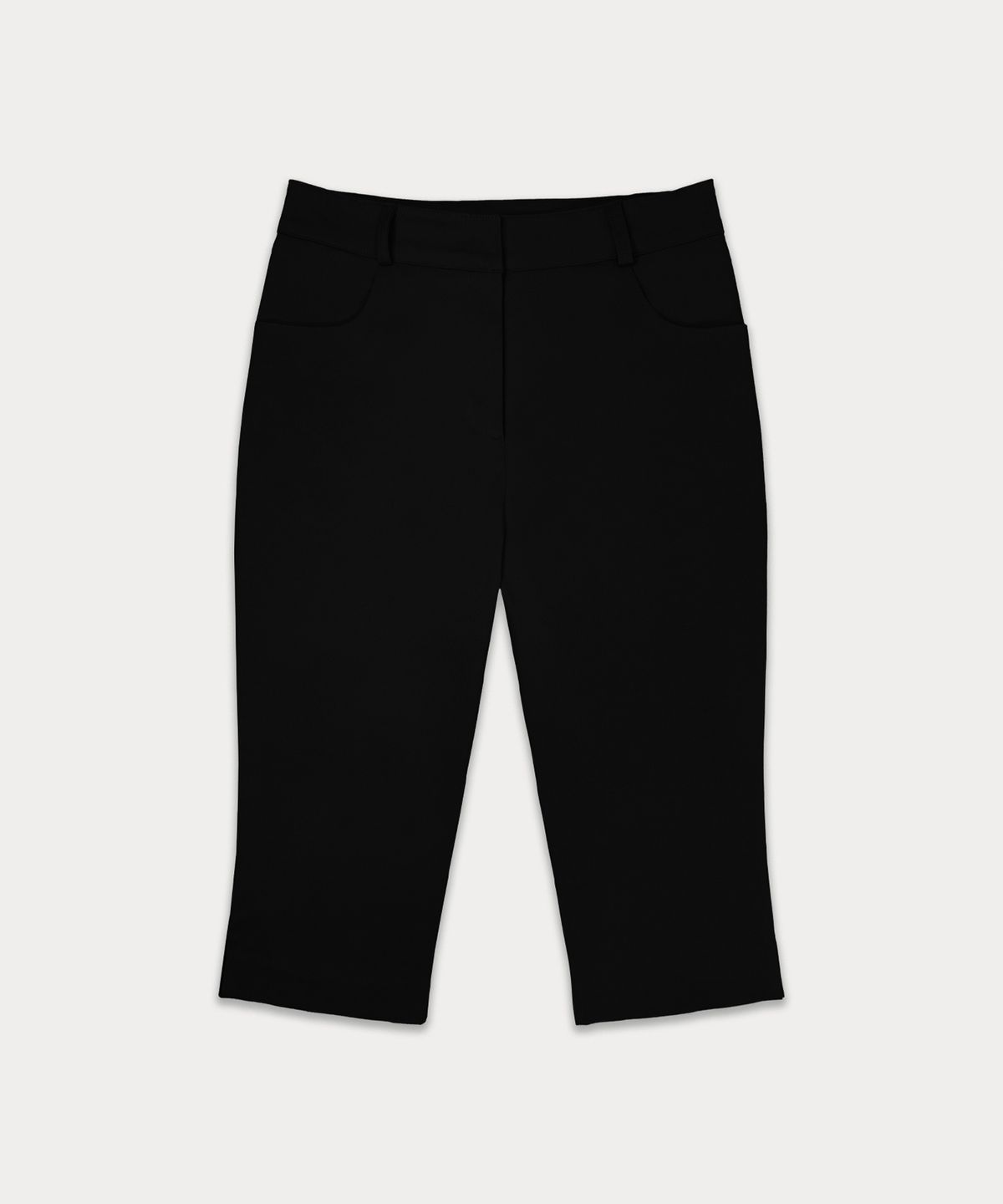 썸웨어버터(SOMEWHEREBUTTER) Slit Biker Pants - Black