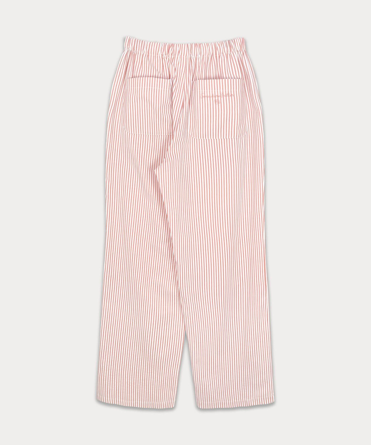 썸웨어버터(SOMEWHEREBUTTER) Summer Stripe Pants - Pink