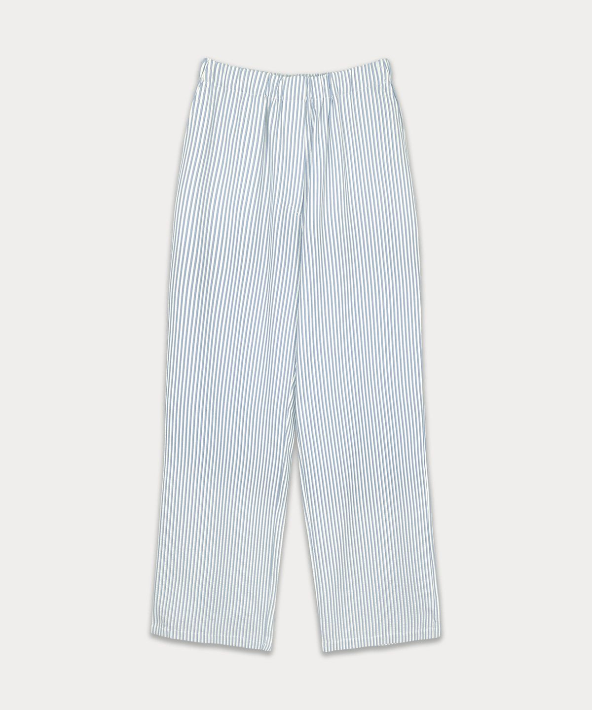 썸웨어버터(SOMEWHEREBUTTER) Summer Stripe Pants - Light Blue