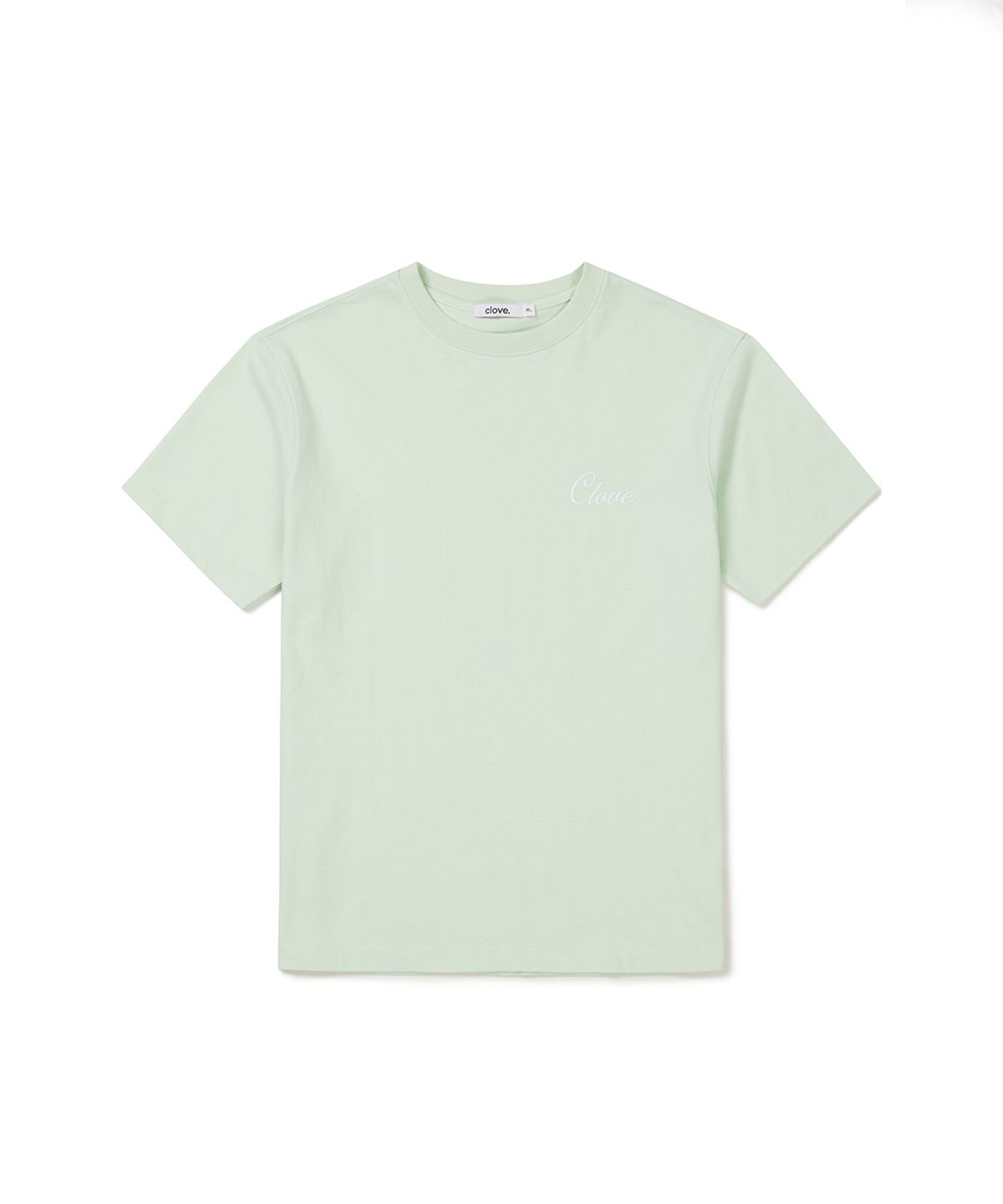 클로브(CLOVE) [24SS clove] Palm Tree T-Shirt (Mint)