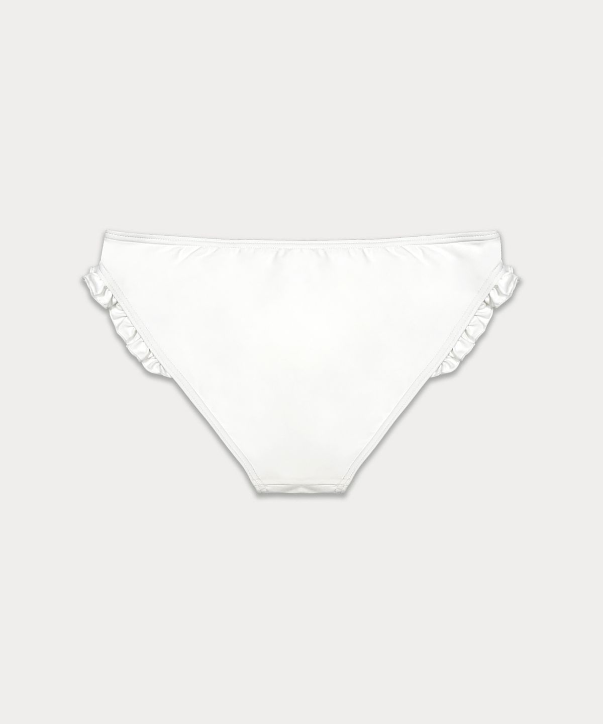 썸웨어버터(SOMEWHEREBUTTER) Frill Pendant Bikini - Ivory