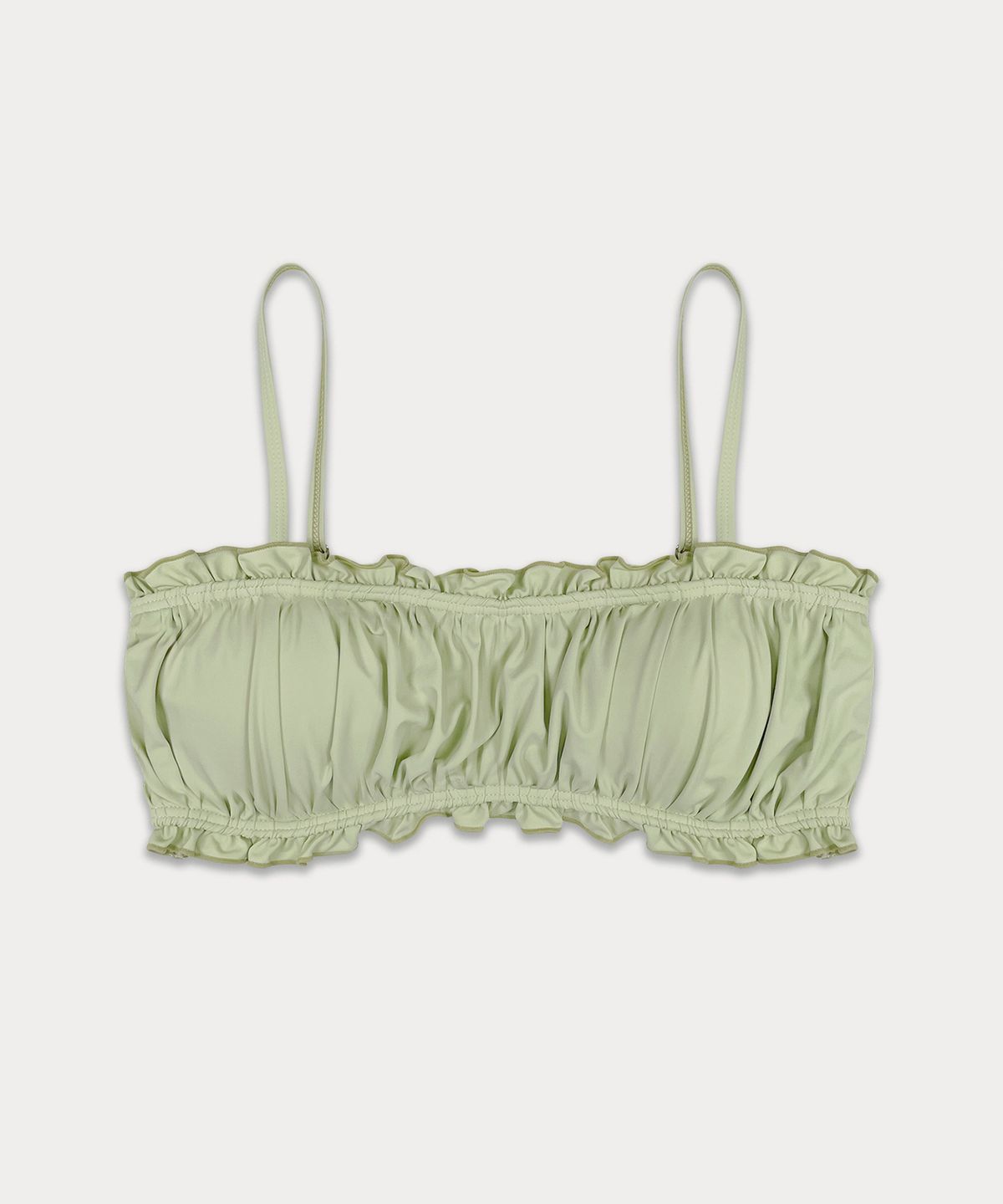 썸웨어버터(SOMEWHEREBUTTER) Frill pendant bikini - Mint