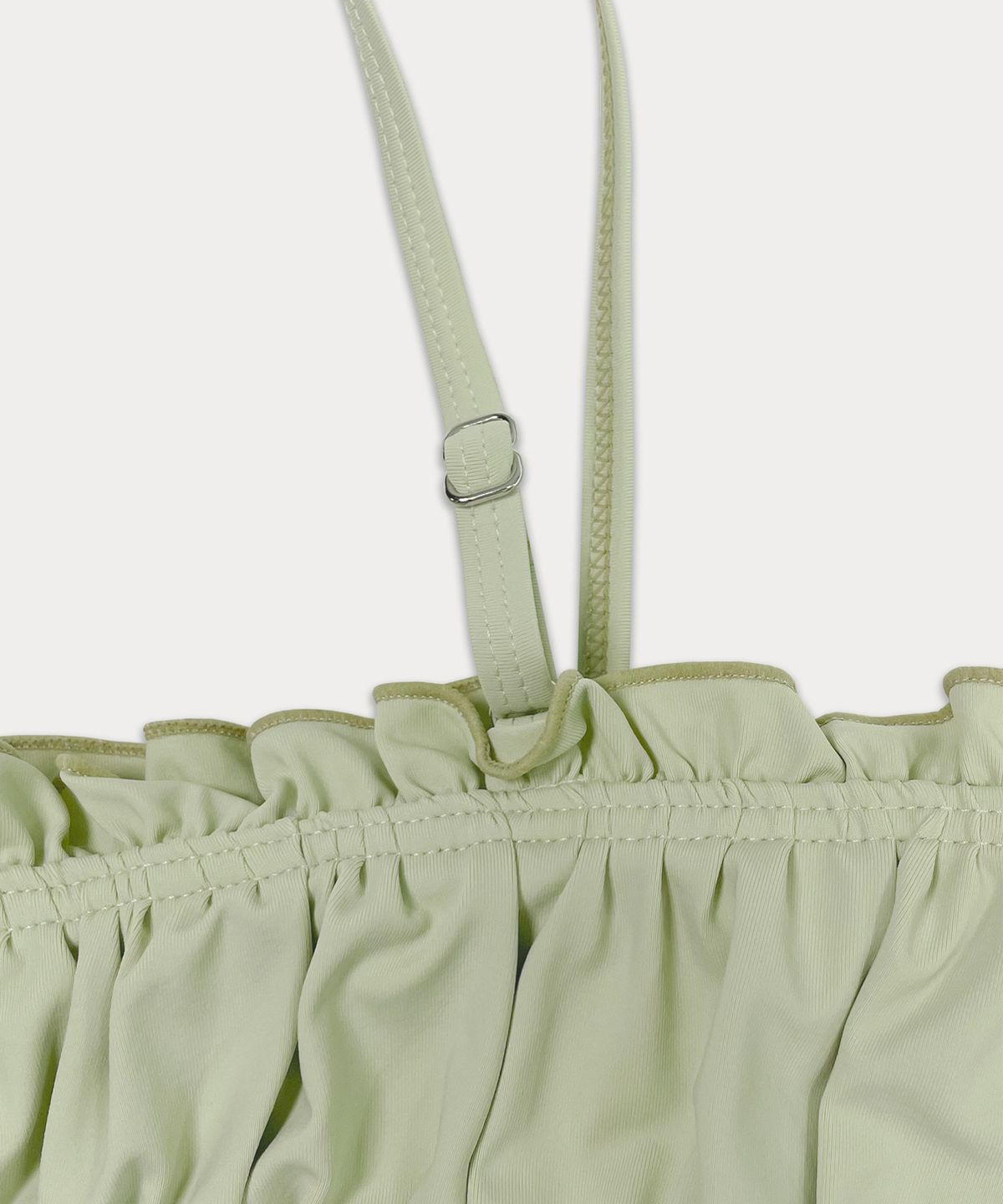 썸웨어버터(SOMEWHEREBUTTER) Frill pendant bikini - Mint