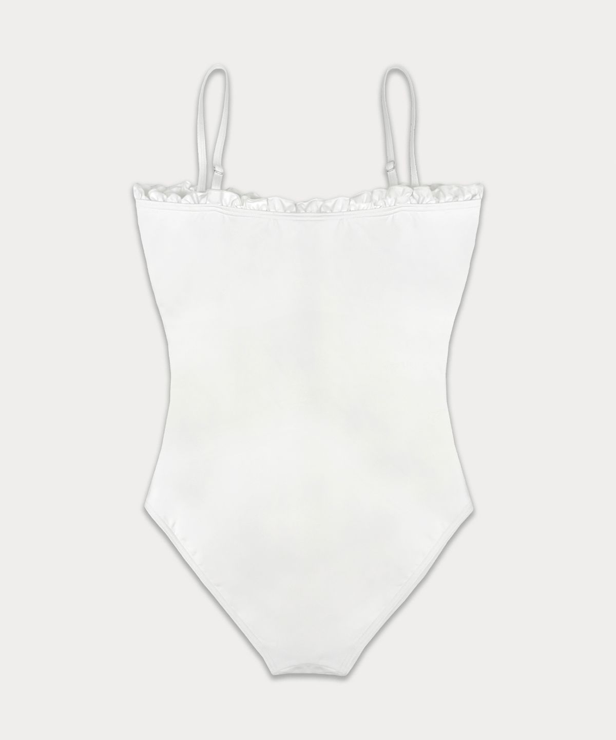 썸웨어버터(SOMEWHEREBUTTER) Frill pendant swimsuit - Ivory
