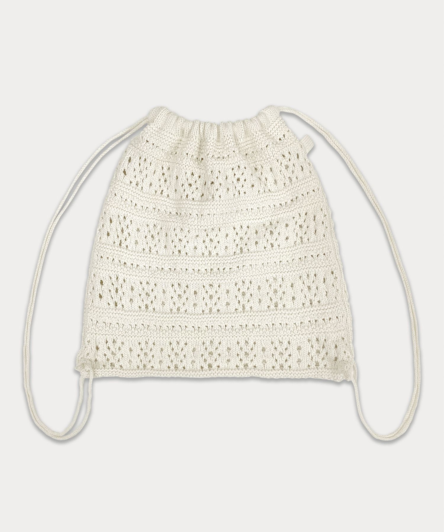◇SOMEWHERE BUTTER.◇ Yogurt Knit String Bag 3color MUSINSA | SOMEWHEREBUTTER Yogurt Knit String Bag - 4color
