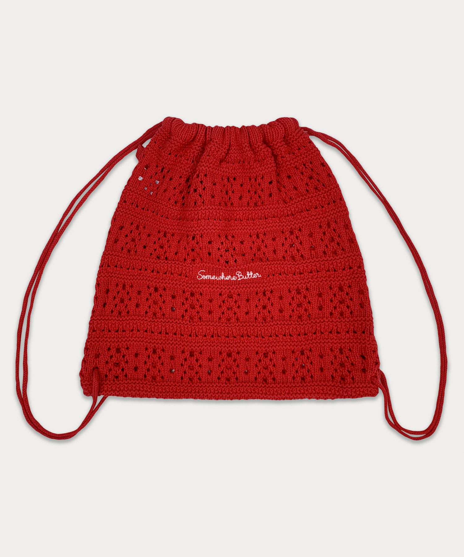 バックパック・リュック SOMEWHERE BUTTER. Yogurt Knit String Bag 4color MUSINSA | SOMEWHEREBUTTER Yogurt Knit String Bag - 4color