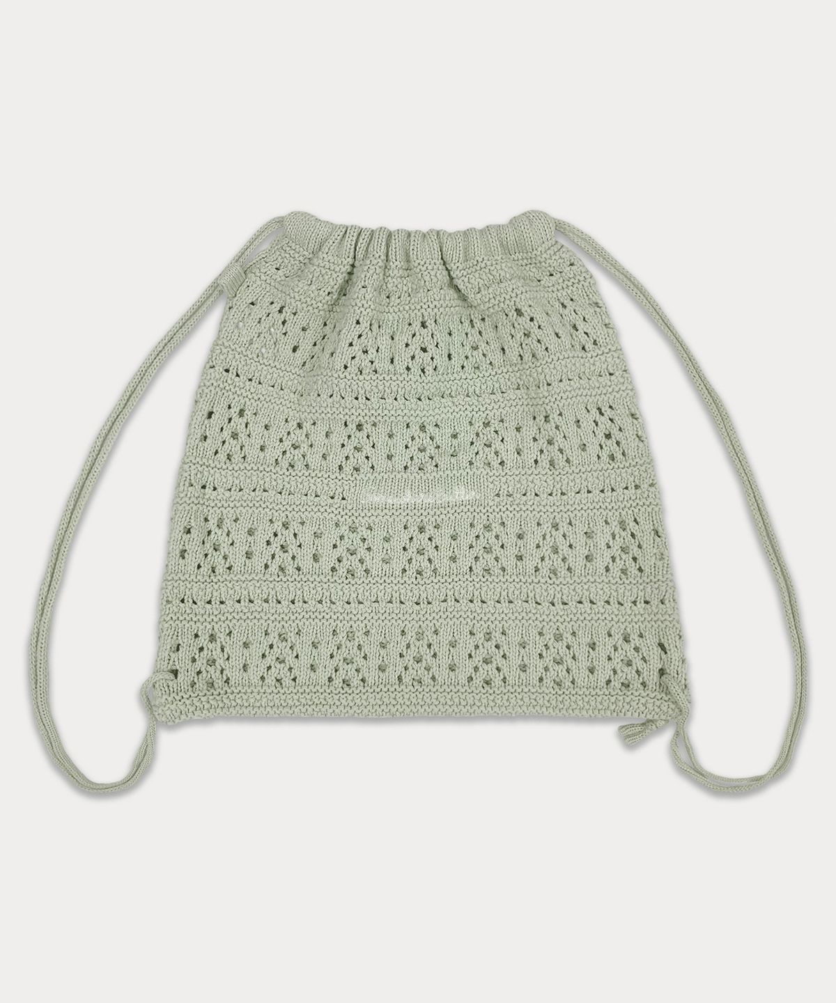 썸웨어버터(SOMEWHEREBUTTER) Yogurt Knit String Bag - 4color