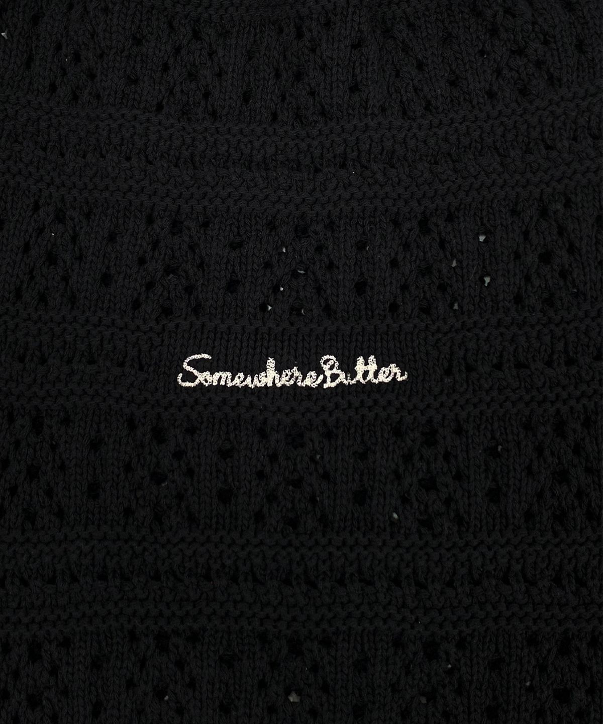 썸웨어버터(SOMEWHEREBUTTER) Yogurt Knit String Bag - 4color