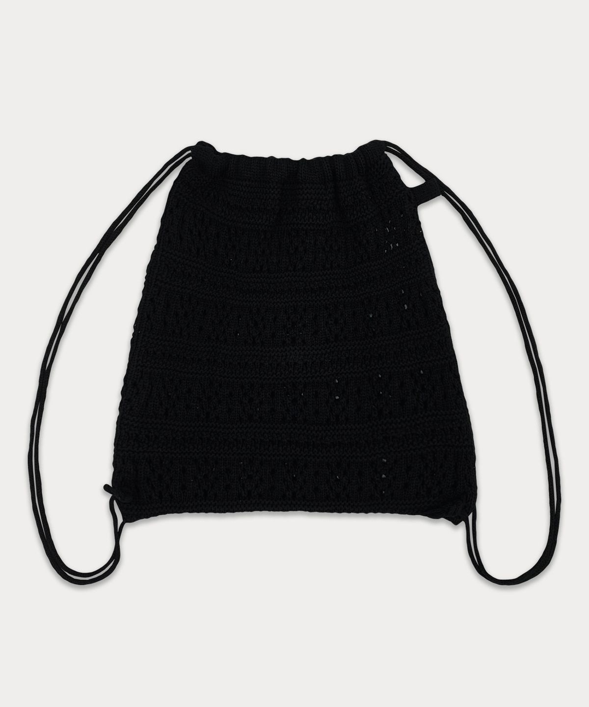 썸웨어버터(SOMEWHEREBUTTER) Yogurt Knit String Bag - 4color