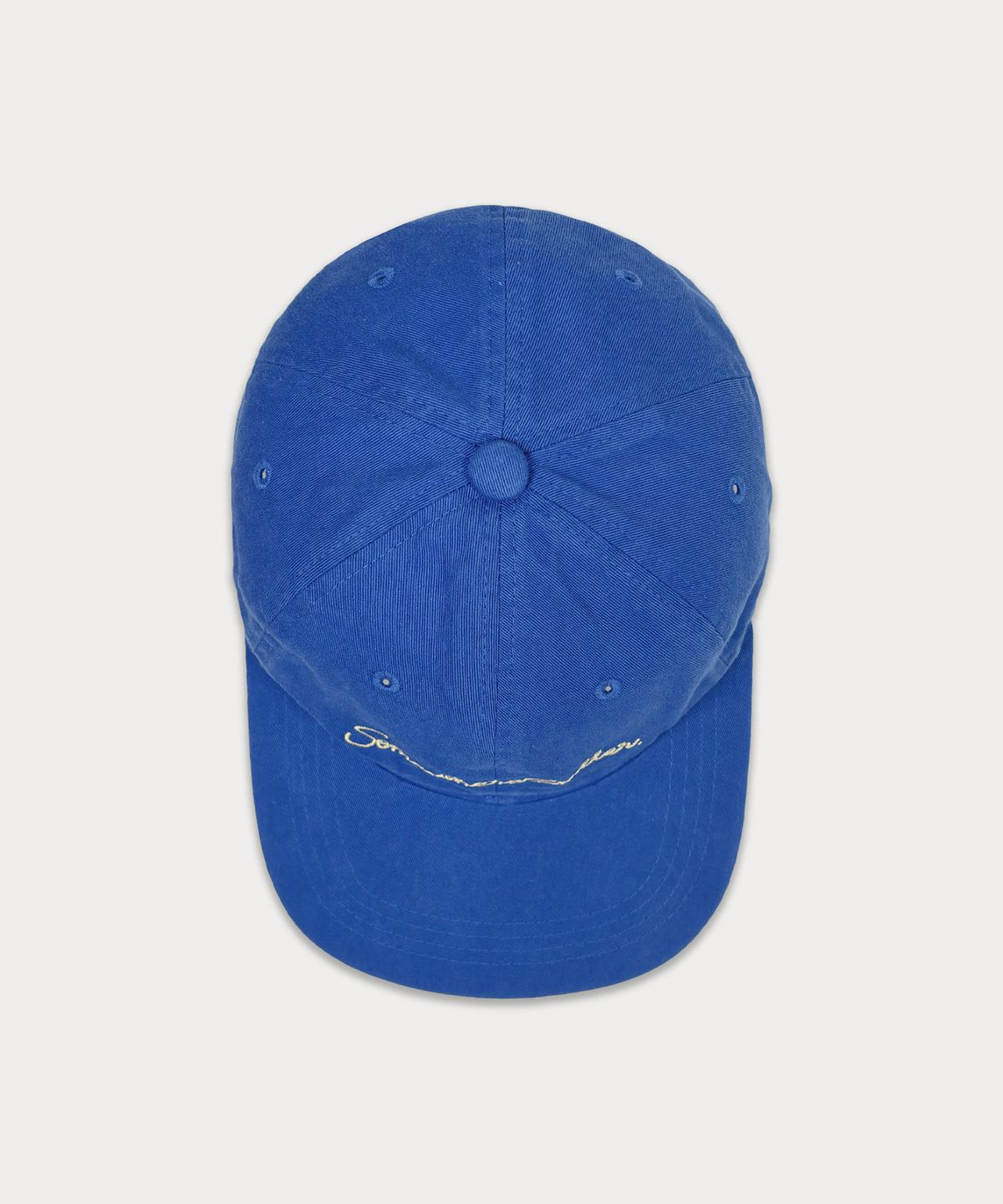 썸웨어버터(SOMEWHEREBUTTER) Vacance letter ball cap - 3color