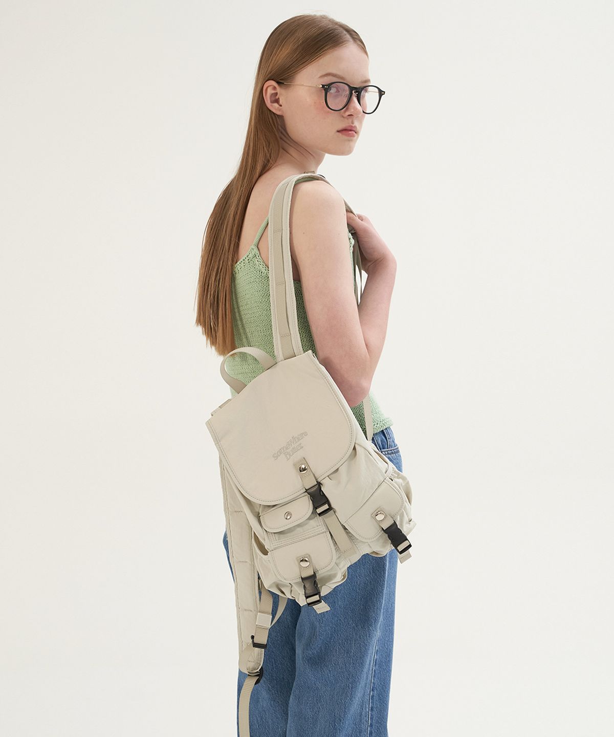 썸웨어버터(SOMEWHEREBUTTER) PP mini backpack - 5color