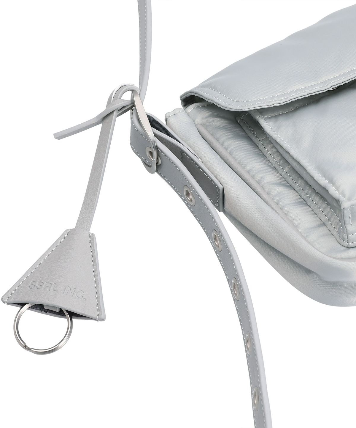 에스에스알엘(SSRL) Raven Oblique Mini Bag / Silver