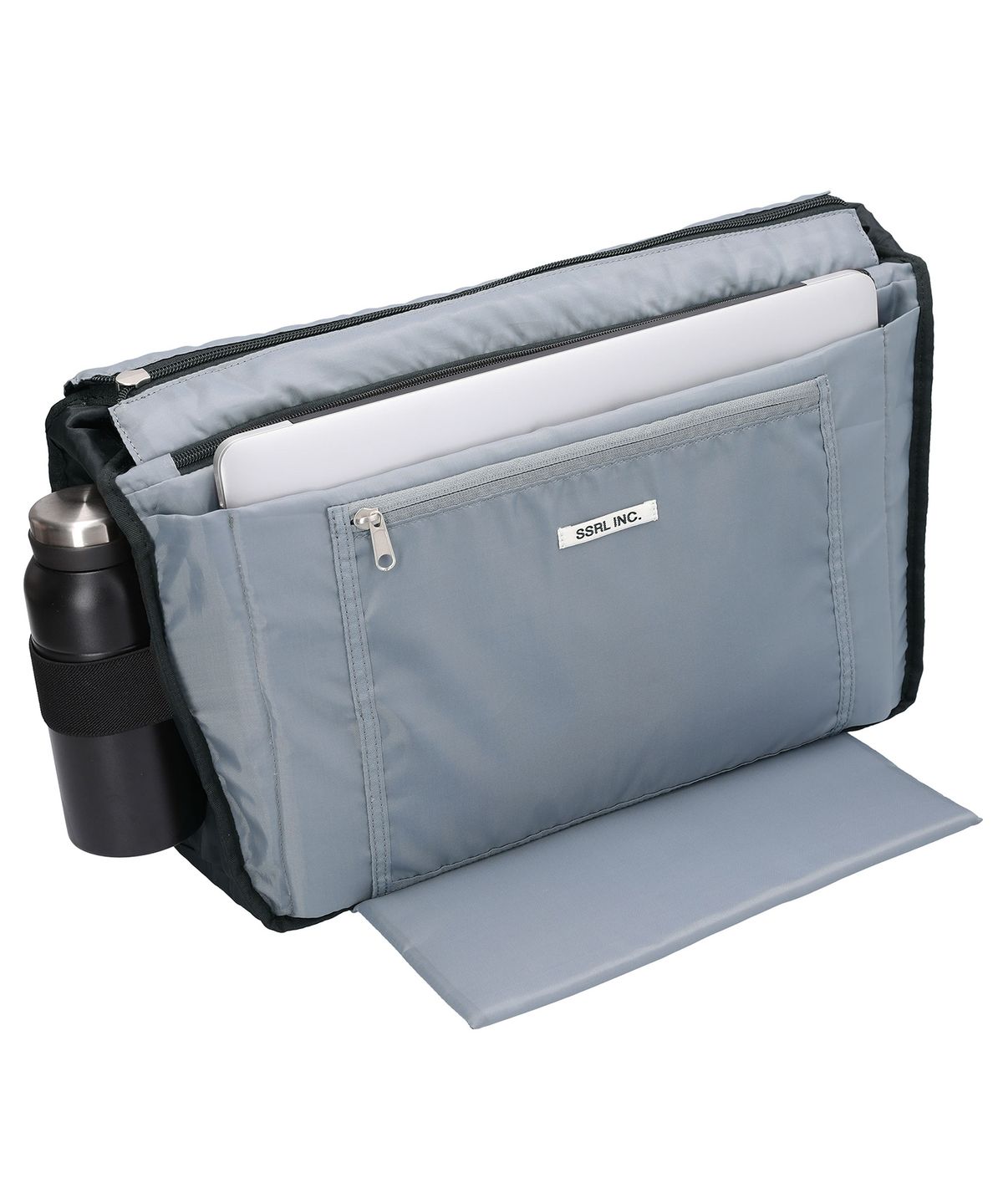 에스에스알엘(SSRL) Raven Oblique Messenger Bag / Black