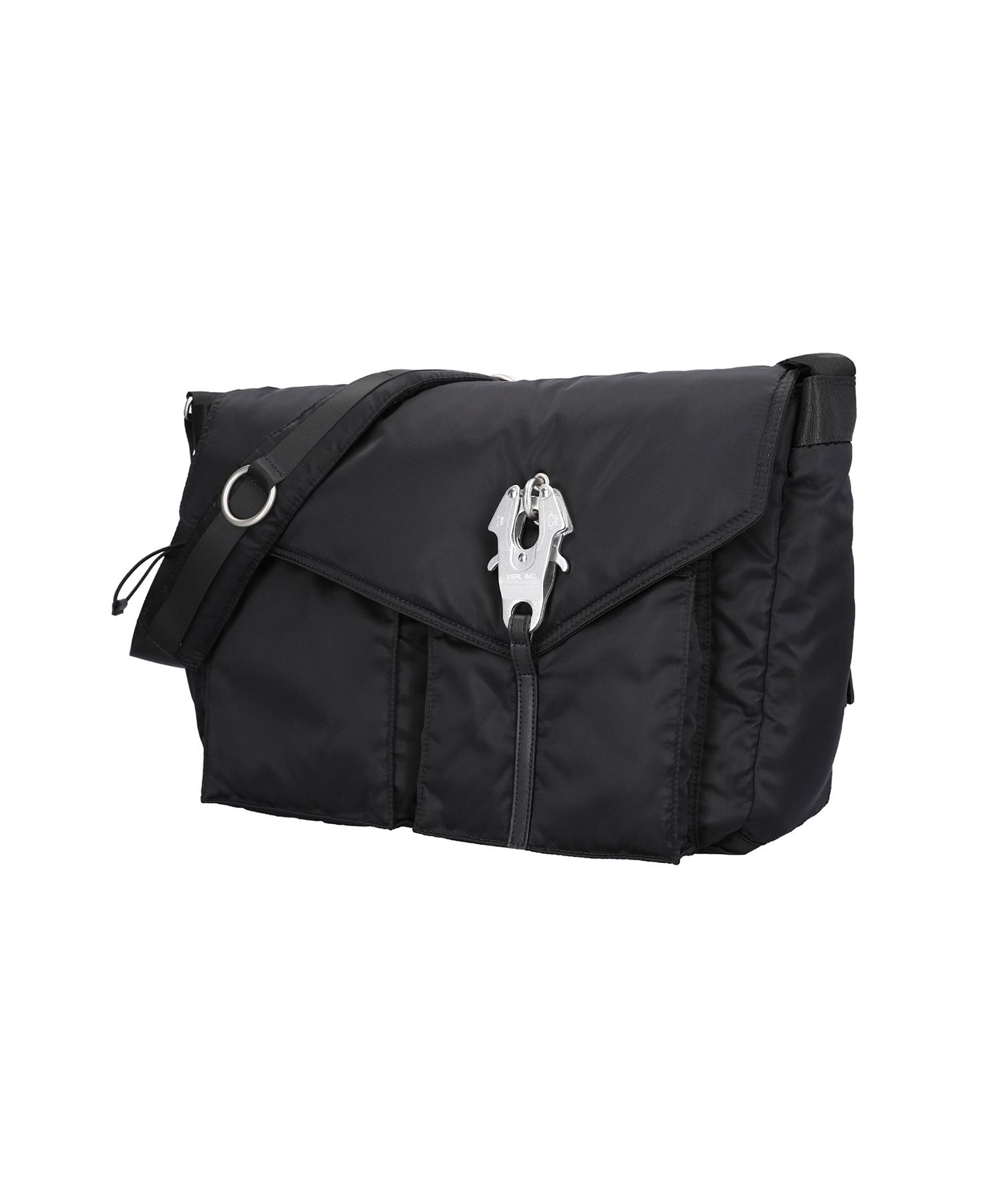 MUSINSA公式 | SSRL Raven Oblique Messenger Bag / Black