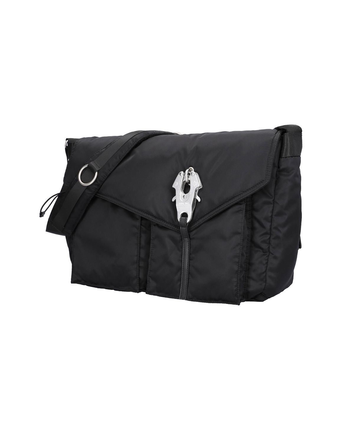에스에스알엘(SSRL) Raven Oblique Messenger Bag / Black