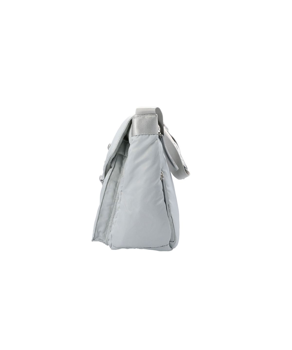 에스에스알엘(SSRL) Raven Oblique Messenger Bag / Silver